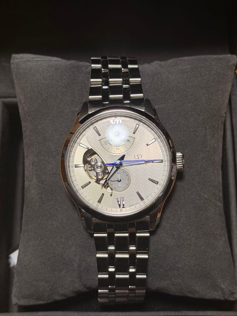 Orient Star Skeleton Automatic Watch Silver Steel… - image 2