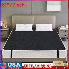 Grounding Mat for Bed Earthing Grounding Mattress Cover for Improve Sleep Pad US