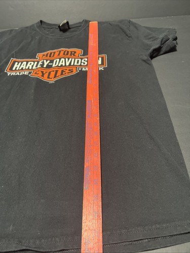 Harley Davidson Shirt Mens L Black Crewneck Mountain Creek Dalton Georgia - Picture 7 of 9