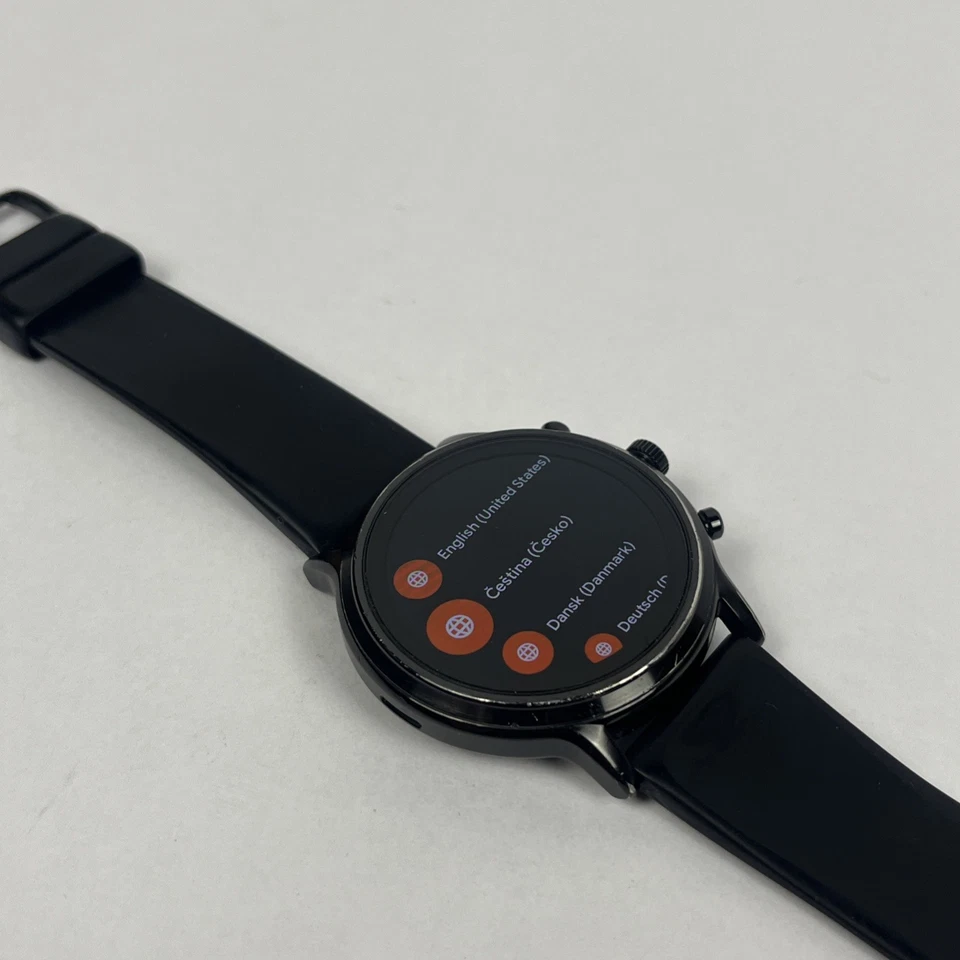 Fossil Gen 5 Carlyle (DW10F1)- GPS Black 44mm - *WORKING* - Image 3 of 4