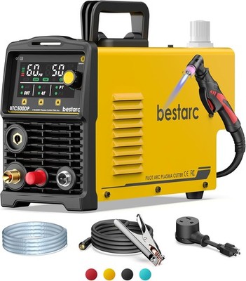 bestarc Pilot Arc Plasma Cutter 50A 110 220V Dual Voltage