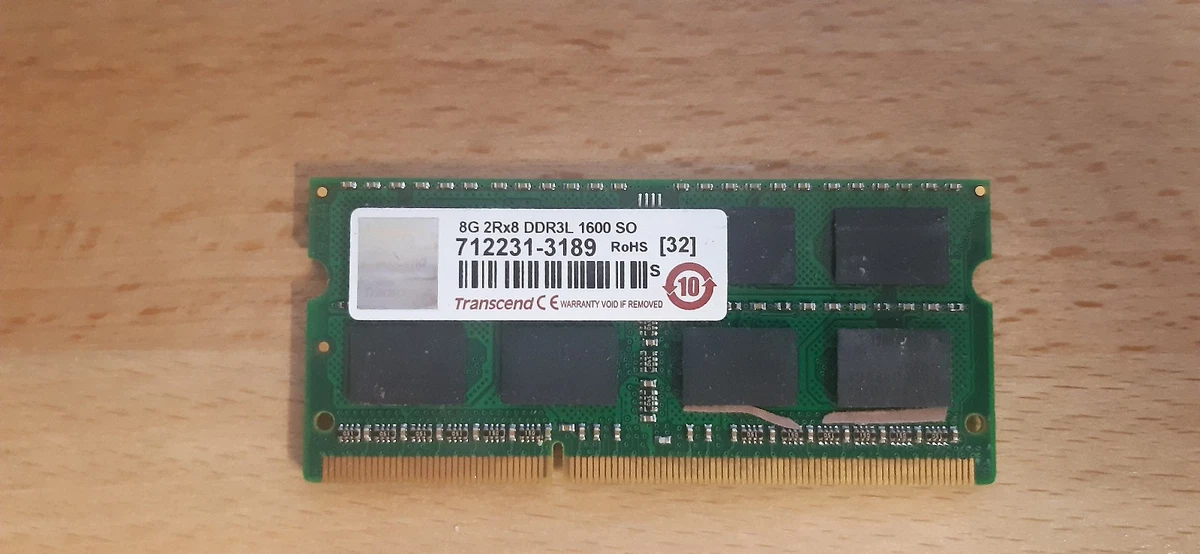Mémoire PC DDR3L (1.35V) pour professionnels