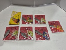 Vintage Lyle Thomas Lures - Spinner Baits - 3/8 Oz (Lot Of 7)