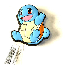 CROCS Jibbitz Charm: Squirtle Pok mon Character New w/Tags Carefully Shipped