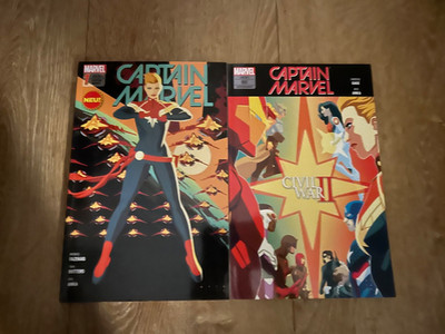 Captain Marvel 1-2 (komplette Reihe)