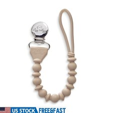 Versatile Silicone Baby Pacifier Clip Secure Holder Lanyard Teether Toys New