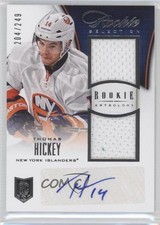 2013-14 Panini Rookie Anthology Selection 204/249 Thomas Hickey #170 Auto 0c3