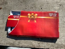 19PC DIAMOND CUT CUTLERY SURGICAL STAINLESS STEEL KNIFE SET NOS Bad Box