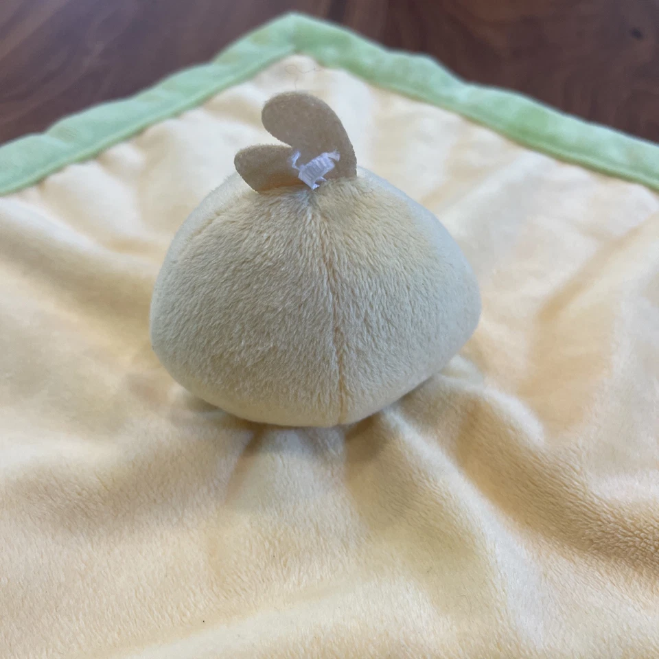 Lovey Tiddliwinks Peluche Pato Pato Manta de Seguridad Portátil Amarillo Verde Limpio✨ Foto 3 de 4