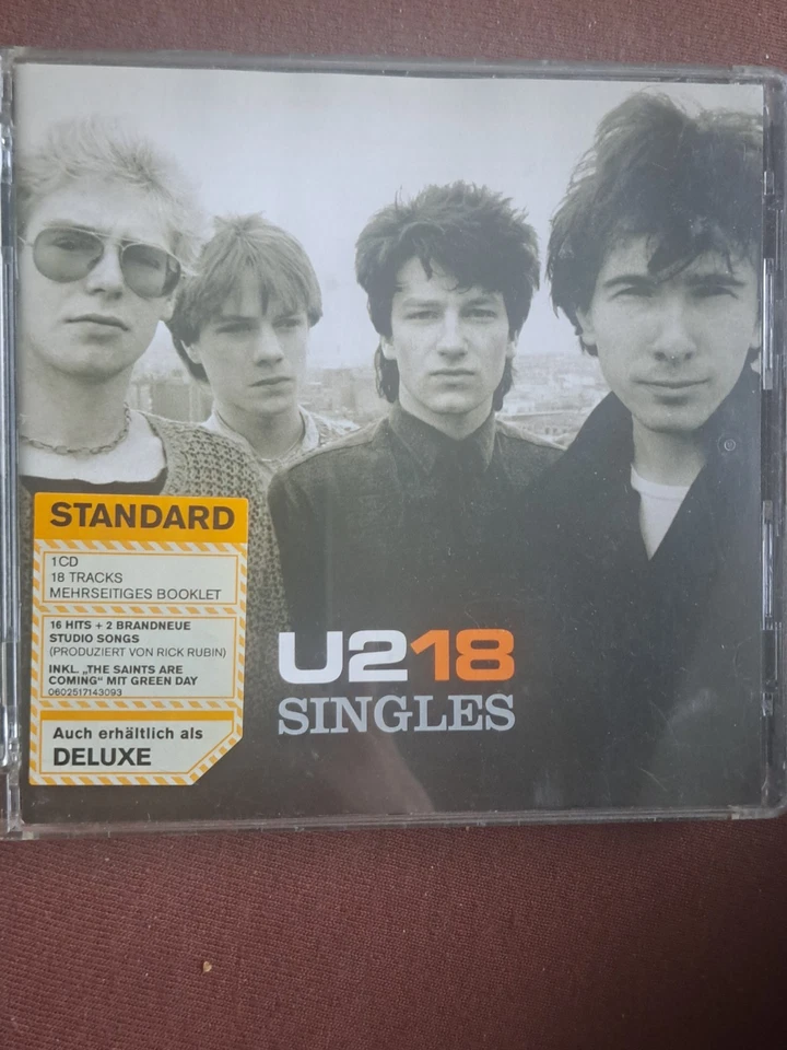 U2 - 18 Singles, CD-Album 2006, Standart Edition mit Booklet
