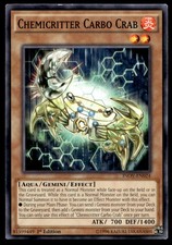 Chemicritter Carbo Crab Invasion: Vengeance INOV-EN024 MP YuGiOh TCG