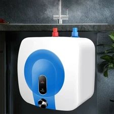 10L Electric Tank Hot Water Heater Kitchen Bathroom Home 95°F-167°F US 110V 