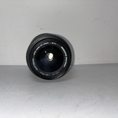 Canon Promaster Spectrum 7 Lens 52mm MC-UV 1A Camera 1:35 ~45 f=28~70mm - Picture 8 of 9