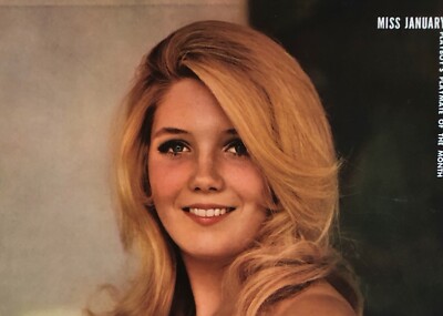 Vintage 1970 January Jill Taylor Playboy Centerfold and Pictorial *free