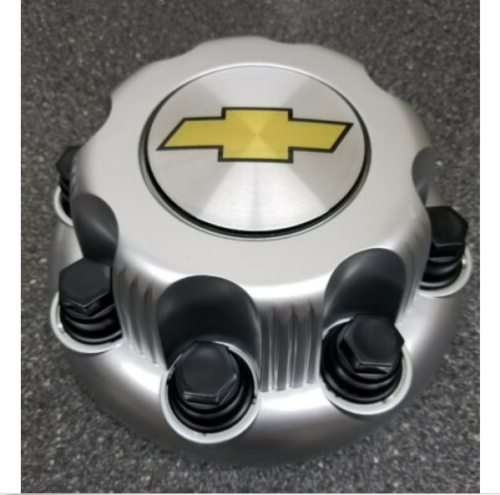 4pcs New Silver 8 Lug Center Cap Chevy Express Van HD TRUCKS 2500 3500 9597170 - Picture 2 of 3