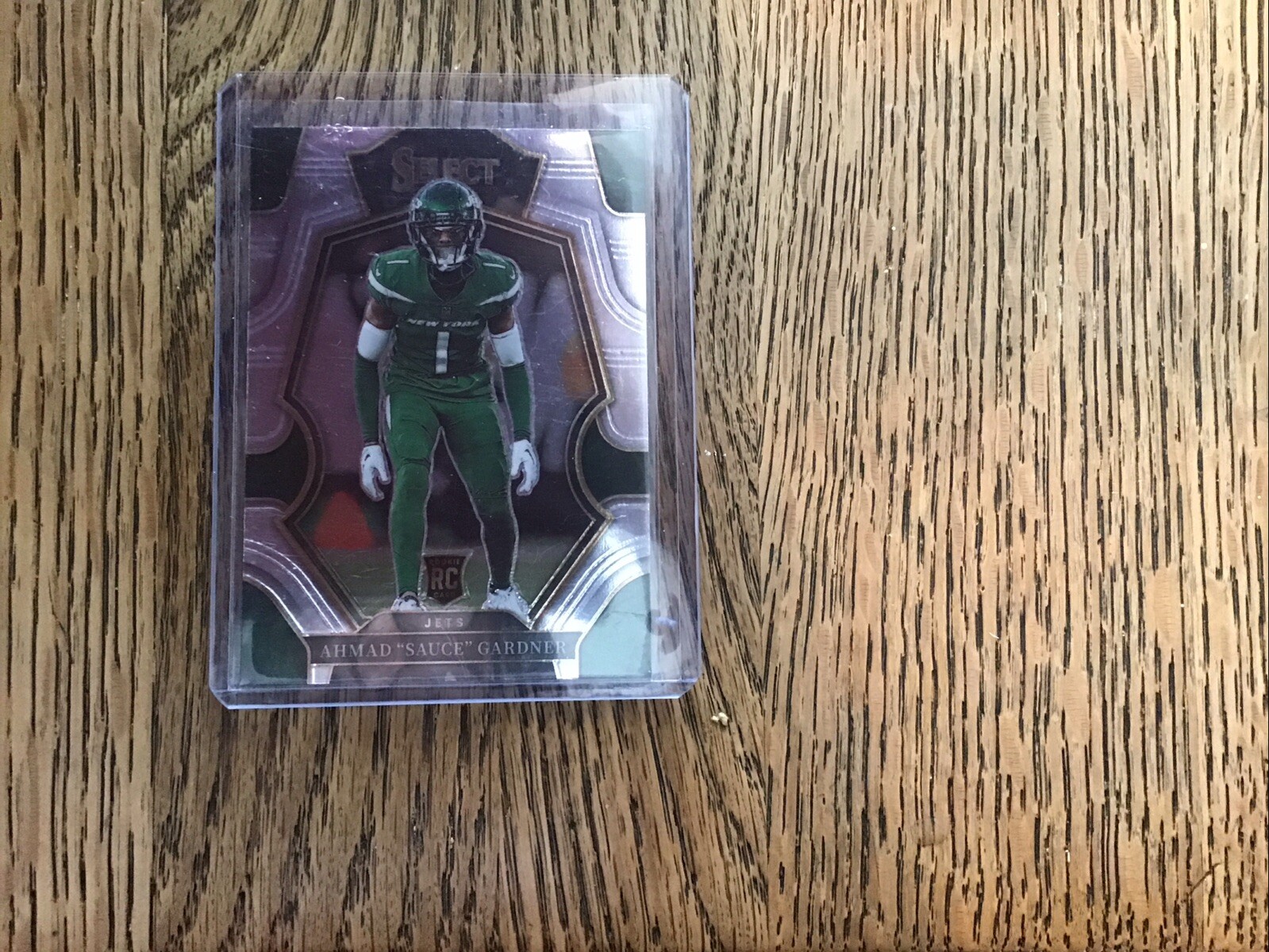 2022 Panini Select - Premier Level Silver Prizm #177 Ahmad Gardner (RC)