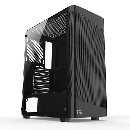 Transparent Computer Case Desktop PC Tower For ATX/M-ATX Motherboard 330mm - Bild 2 von 12