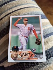 DAVID VILLAR 2023 TOPPS (RC) #277 FREE SHIPPING