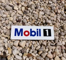 Mobil 1 One Oil Gas Garage Shop Man Cave Dealer Service METAL SIGN 4x12 50197
