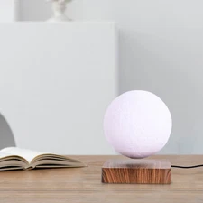 3D Printing Magnetic Levitating Floating Moon Lamp Night Light Room Table Decor