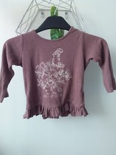 Lupilu Girls Long Sleeved  Round Neck Top Aged 12-24mths