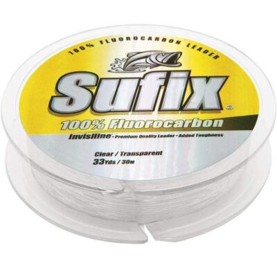 Sufix 100-Percent Fluorocarbon Invisiline Leader 50 lb 33 yd #683-050