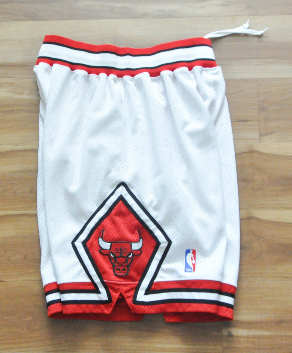 NIKE - NIKE NBA BULLS オーセンティックショーツ JORDAN Chicago Bulls Nike Shorts Authentic White Tag NBA Sewn
