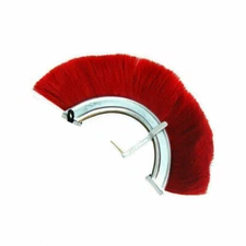 RED PLUME CREST BRUSH For ROMAN CENTURION HELMET ARMOR REENACTMENTS COSTUME