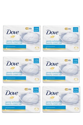 DOVE Gentle Exfoliating Beauty Cream Bar 90g (insgesamt 24 Seifen )