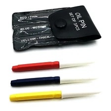Set of 3Pcs. Oilers Pins Watch & Clock Repair Tools, New