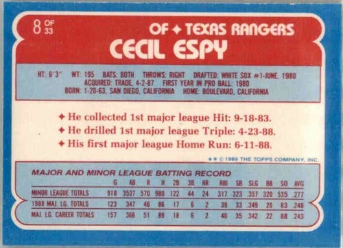 Topps Toys R Us Rookies 1987-1991 Buy 1-50% Off 2nd Bonds Griffey Thomas Walker  - Picture 160 of 342