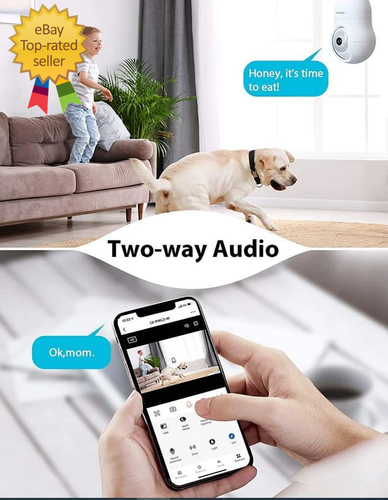 4MP Bulb Security Camera 2.4Ghz,360° 2K Security Cameras Wireless Outdoor Indoor - Picture 10 of 12