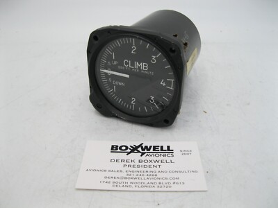 UNITED INSTRUMENTS VERTICAL SPEED INDICATOR PN: 7040