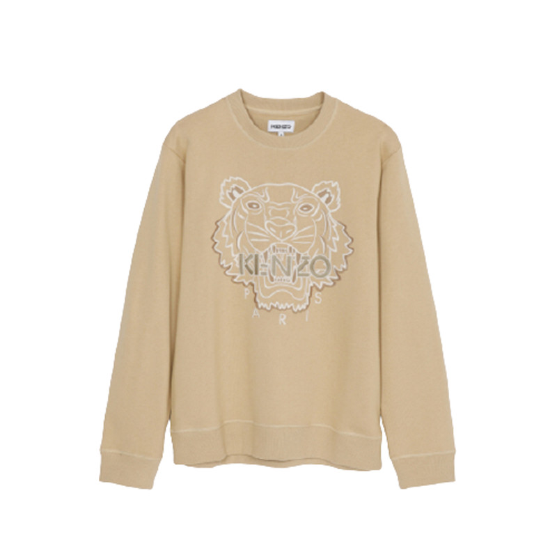 Мужская толстовка Kenzo с тигром FB65SW1254XH Темно-бежевого цвета - АБСОЛЮТНО НОВАЯ С БИРКОЙ 34390₽