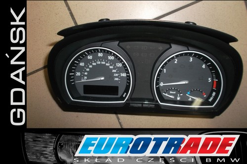 BMW X3 E83 Kombi Instrument Cluster Speedometer MPH RHD UK DIESEL