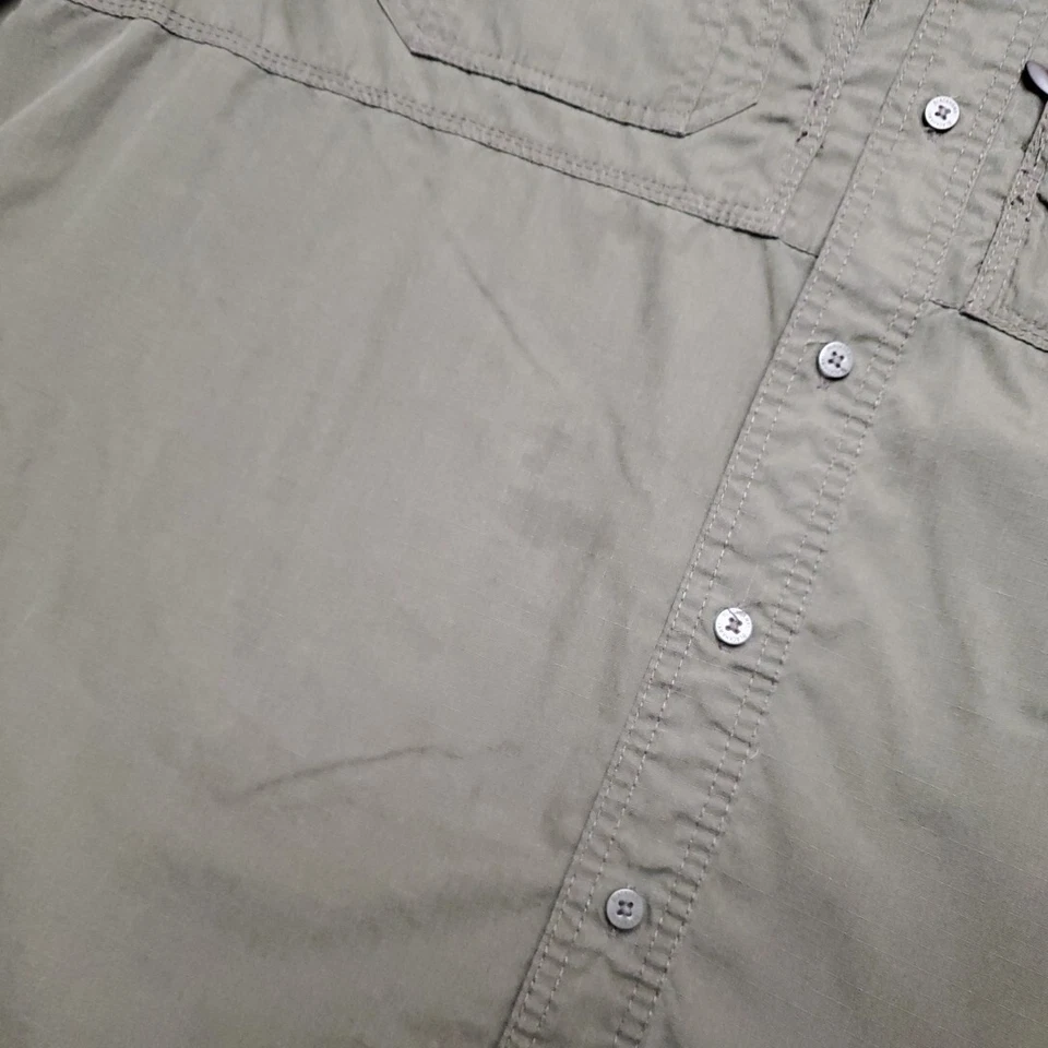 Blackhawk Warrior Wear Shirt Mens XXL Green Tactical Long Sleeve Utility Ripstop - Image 4 of 4