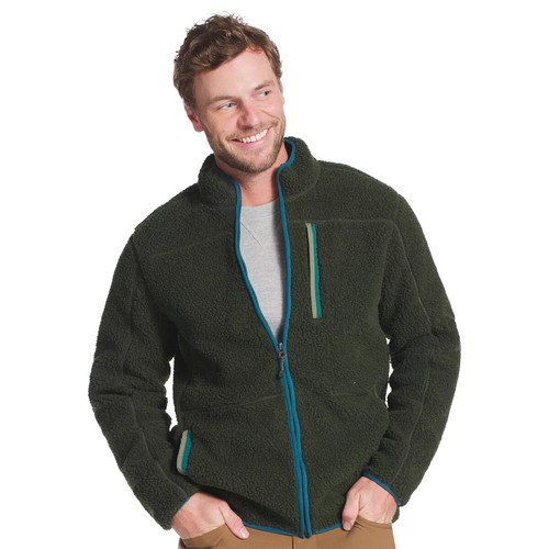 High-Pile Sherpa Jacket Loden Green 