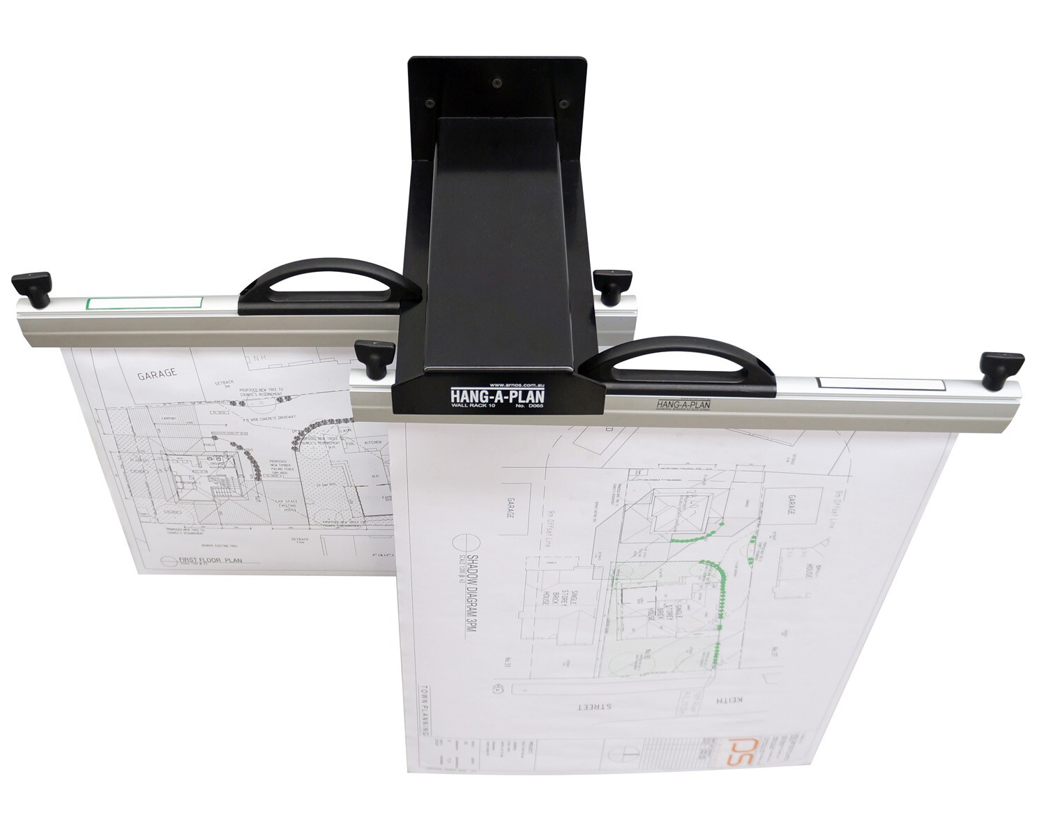 Arnos Bundle 10x D100A A1 General Binders plus 1x D065 Hang-A-Plan Wall Rack
