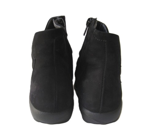 NAOT BLACK NUBUCK LEATHER BOOTIES WOMEN'S SIZE US 8-8.5 EUR 39 HOT FREE S/H - Picture 8 of 13