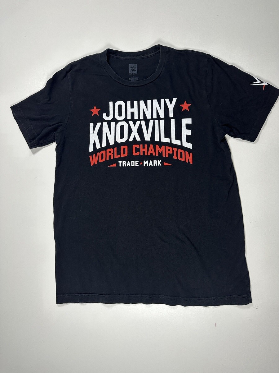Johnny Knoxville Jackass Mens Large Shirt MTV Champ Official WWE