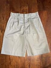 Sunshine School Uniform Boys Gray Shorts Size: 30