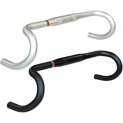 パーツ NITTO M137SSB Handle Bar Nitto M137 SSB Drop Handlebar for Gravel Road Black 31.8mm W480mm
