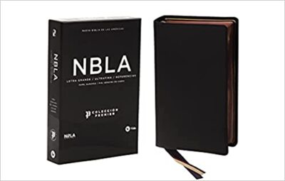 BIBLIA NBLA ULTRAFINA LETRA GRANDE COLECCIÓN PREMIER NEGRO
