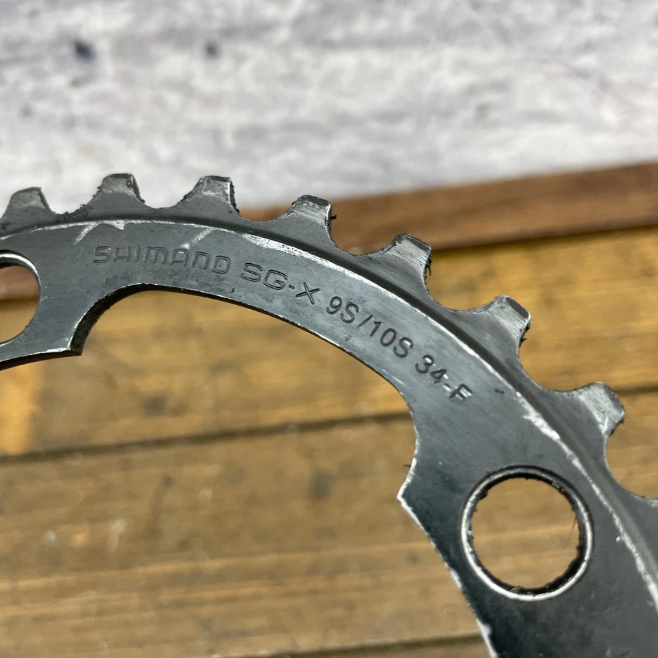 Shimano Ultegra Chainring 34 Tooth 110 BCD SG-X 34t 110 5 Arm FC-6700 9s 10s - Image 3 of 4