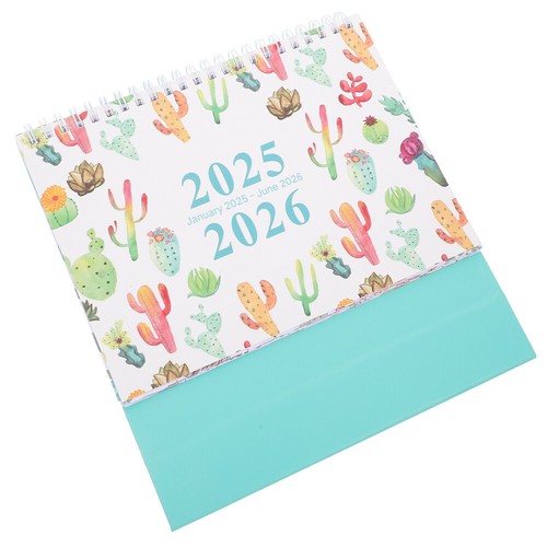 Kalender Monatlich Kaktus-Tischkalender Jährlicher Kalenderplanung Büro