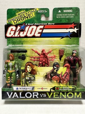 G.I.JOE VALOR vs VENOM #55468 Hasbro 2003 NEW | eBay
