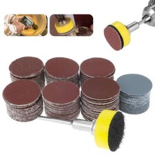 100pcs Polishing Sanding Disc Pads for Dremel Rotary Tool Sandpapers Accessories