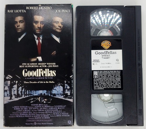 LOT of 4 (VHS) Gangster Collection Scarface Casino Goodfellas Usual Suspects! π¬ - Picture 8 of 22