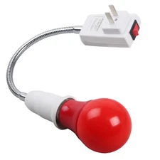 Darkroom Processing Red Safelight Bulb Lamp LED E27 Plug For Film Photo Negative