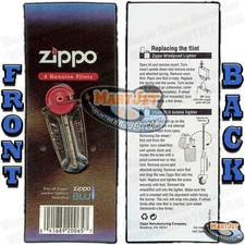 5pk/60pcs Genuine ZIPPO FLINTS with Dispenser Lighter Flint Stones Replacement